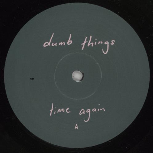 Dumb Things Time Again vinyl LP album (LP record) Australian 94QLPTI872414