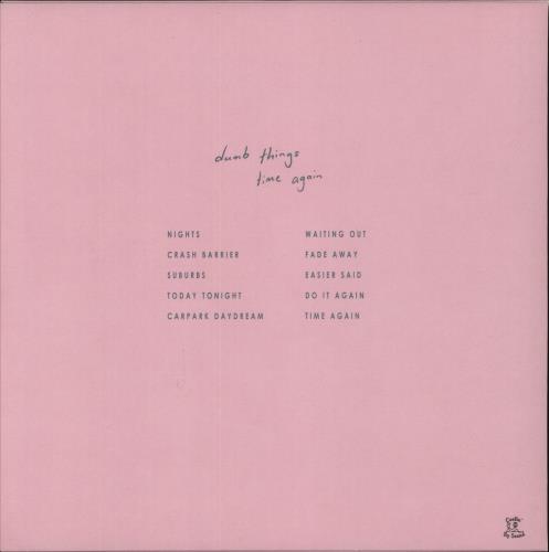 Dumb Things Time Again vinyl LP album (LP record) Australian 94QLPTI872414