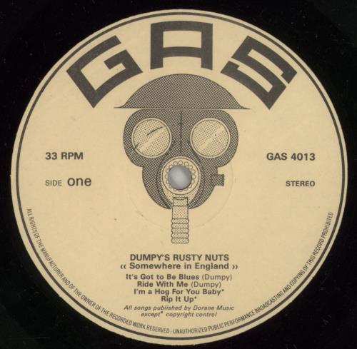 Dumpy's Rusty Nuts Somewhere In England 2-LP vinyl record set (Double LP Album) French DYR2LSO695546