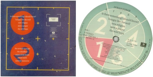 Duran Duran Arena vinyl LP album (LP record) Greek DDNLPAR547556