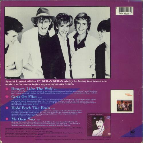 Duran Duran Carnival EP 12" vinyl single (12 inch record / Maxi-single) Canadian DDN12CA12158