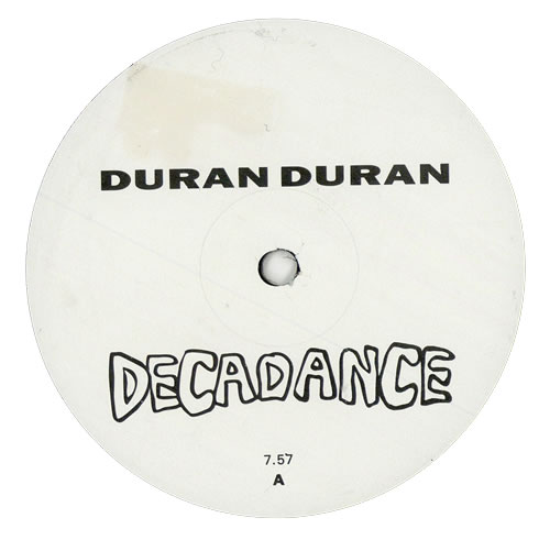Duran Duran Decadance 12" vinyl single (12 inch record / Maxi-single) UK DDN12DE12155