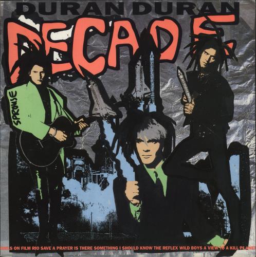 Duran Duran Decade - Factory Sample vinyl LP album (LP record) UK DDNLPDE865383
