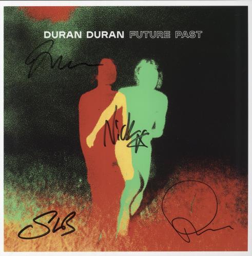 Duran Duran Future Past - Deluxe CD/Cassette + Autographed Print CD album (CDLP) UK DDNCDFU875799