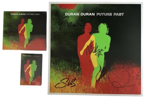 Duran Duran Future Past - Deluxe CD/Cassette + Autographed Print CD album (CDLP) UK DDNCDFU875799