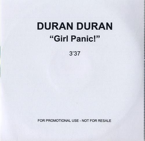 Duran Duran Girl Panic CD-R acetate UK DDNCRGI555398