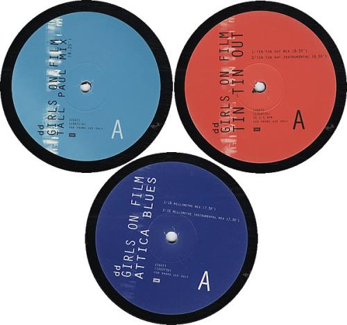 Duran Duran Girls On Film - The Complete 1998 DJ Mixes 12" vinyl single (12 inch record / Maxi-single) UK DDN12GI332466