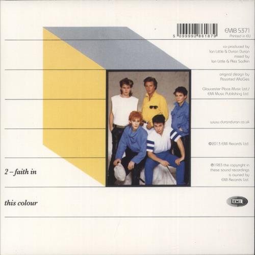 Duran Duran Is There Something I Should Know? - RSD13 - Blue Vinyl - EX 7" vinyl single (7 inch record / 45) UK DDN07IS865898
