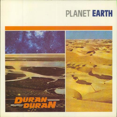 Duran Duran Planet Earth - 1st 7" vinyl single (7 inch record / 45) UK DDN07PL10259