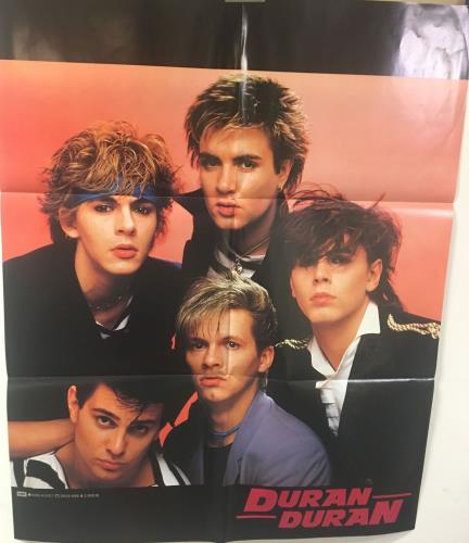 Duran Duran Rio + Poster vinyl LP album (LP record) Japanese DDNLPRI691909