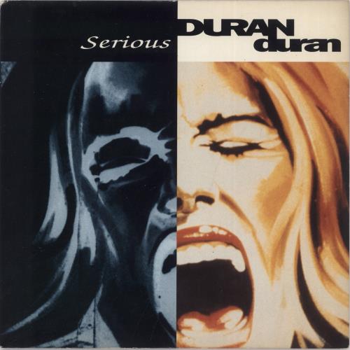 Duran Duran Serious 7" vinyl single (7 inch record / 45) UK DDN07SE35102