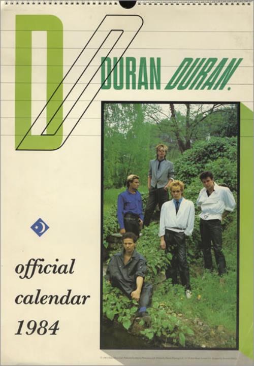 Duran Duran Set Of Calendars calendar UK DDNCASE433278
