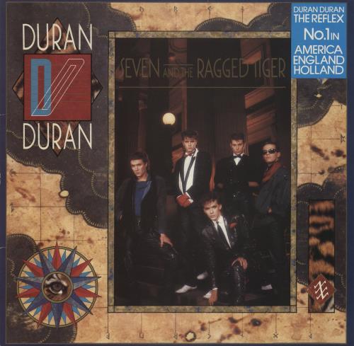 Duran Duran Seven And The Ragged Tiger vinyl LP album (LP record) German DDNLPSE877746