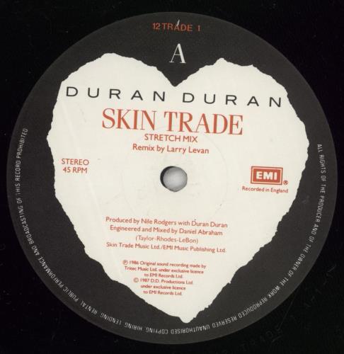 Duran Duran Skin Trade 12" vinyl single (12 inch record / Maxi-single) UK DDN12SK18718