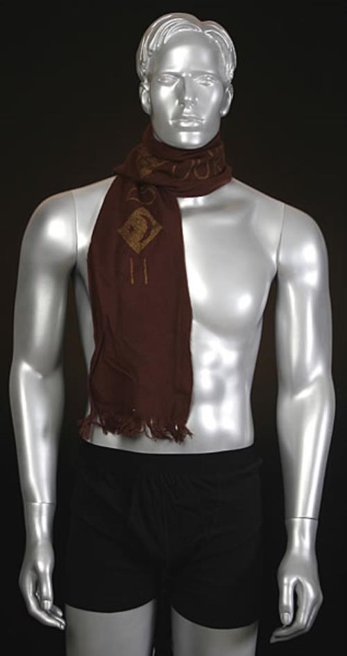 Duran Duran Strange Behaviour - Brown Scarf clothing UK DDNMCST437520