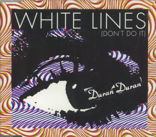 Duran Duran White Lines CD single (CD5 / 5") UK DDNC5WH46407