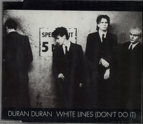 Duran Duran White Lines CD single (CD5 / 5") Dutch DDNC5WH47642