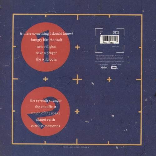 Duran Duran Arena US vinyl LP album (LP record) (808616)