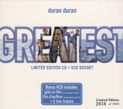 Duran Duran Greatest 2 CD album set (Double CD) Hong Kong DDN2CGR132539