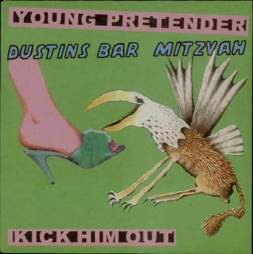 Dustins Bar Mitzvah Young Pretender 7" vinyl single (7 inch record / 45) UK DDH07YO537738