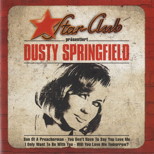 Dusty Springfield Dusty Springfield CD album (CDLP) German DUSCDDU458796