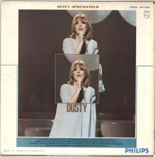 Dusty Springfield Dusty vinyl LP album (LP record) Japanese DUSLPDU714866