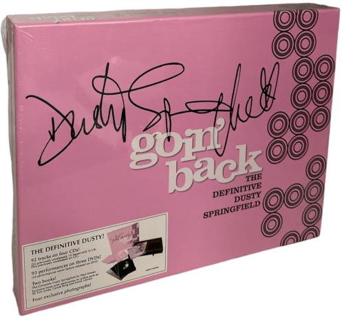 Dusty Springfield Goin' Back: The Definitive Dusty Springfield - stickered shrink box set UK DUSBXGO827778