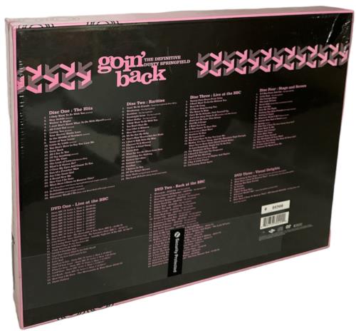 Dusty Springfield Goin' Back: The Definitive Dusty Springfield - stickered shrink box set UK DUSBXGO827778