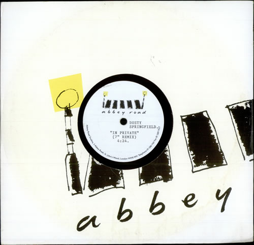 Dusty Springfield In Private - 7" Remix acetate UK DUSATIN145960