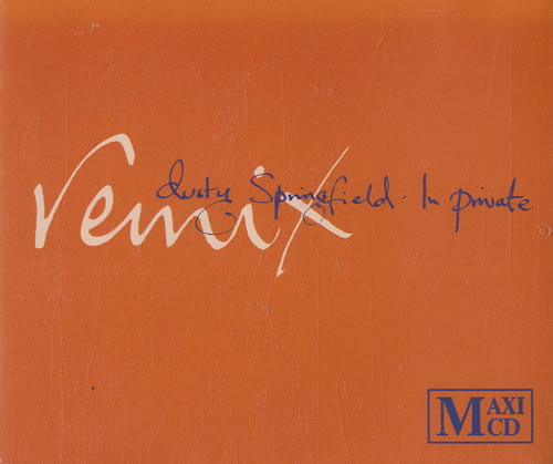 Dusty Springfield In Private Remix CD single (CD5 / 5") German DUSC5IN171025