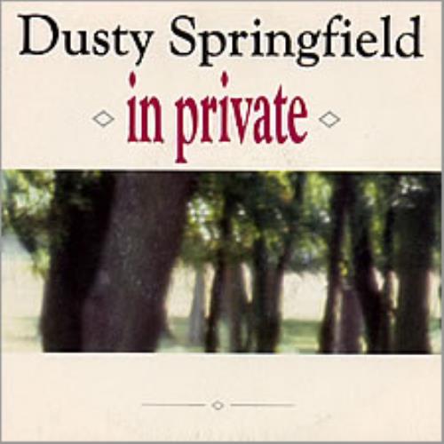 Dusty Springfield In Private 7" vinyl single (7 inch record / 45) French DUS07IN212488