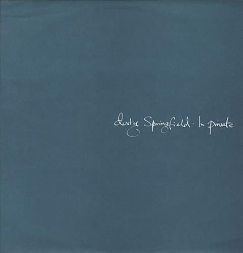 Dusty Springfield In Private 12" vinyl single (12 inch record / Maxi-single) UK DUS12IN36122