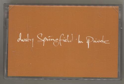 Dusty Springfield In Private cassette single UK DUSCSIN730568