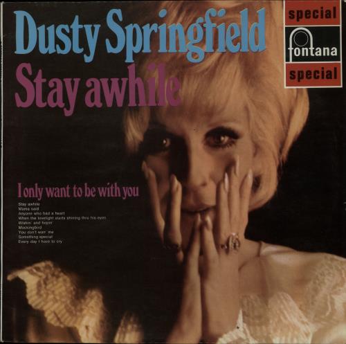 Dusty Springfield Stay Awhile vinyl LP album (LP record) UK DUSLPST653132