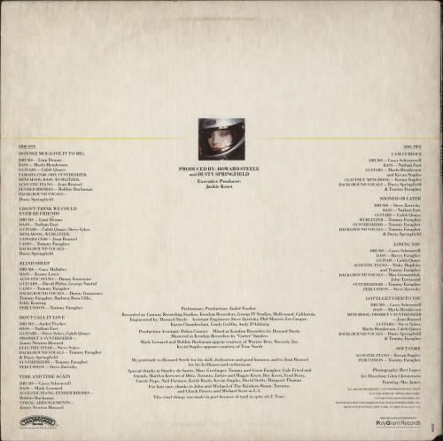 Dusty Springfield White Heat vinyl LP album (LP record) US DUSLPWH483781