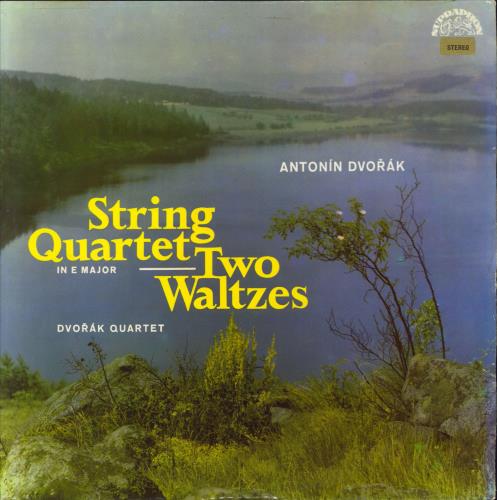Dvor�k Quartet Dvor�k: String Quartet In E Major / Two Waltzes vinyl LP album (LP record) Czech 3W6LPDV793528