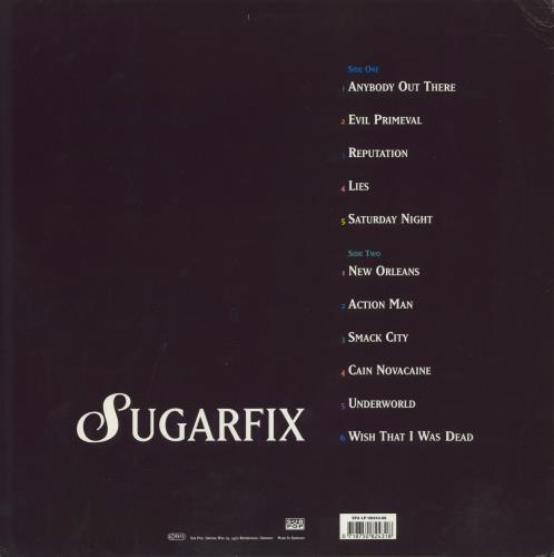 Dwarves Sugarfix - Clear Vinyl vinyl LP album (LP record) German DWALPSU805748