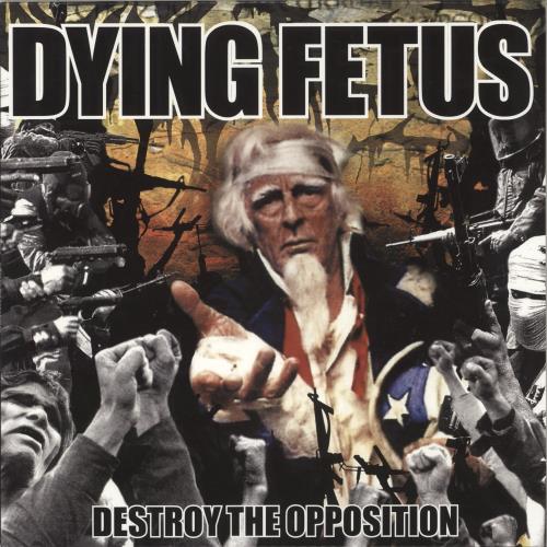 Dying Fetus Destroy The Opposition - 'Pool of Blood' Vinyl vinyl LP album (LP record) US QYILPDE870154