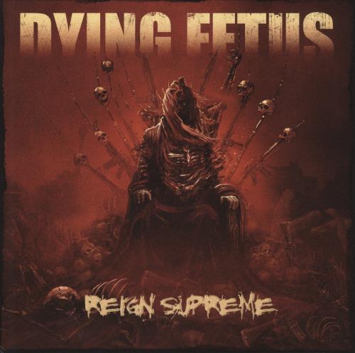Dying Fetus Reign Supreme - 'Pool of Blood' Vinyl vinyl LP album (LP record) US QYILPRE870274