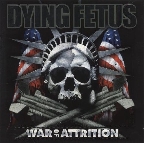 Dying Fetus War Of Attrition - Blue/White Splatter Vinyl vinyl LP album (LP record) US QYILPWA850734