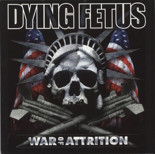 Dying Fetus War Of Attrition - 'Pool of Blood' Vinyl vinyl LP album (LP record) US QYILPWA870158