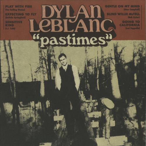 Dylan LeBlanc Pastimes - Orange Vinyl 12" vinyl single (12 inch record / Maxi-single) US D1L12PA841992