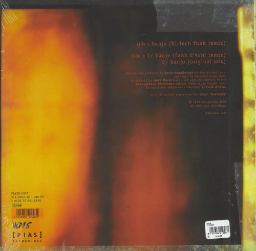 E-Dancer Banjo 12" vinyl single (12 inch record / Maxi-single) Belgian --H12BA856825