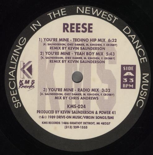 E-Dancer You're Mine 12" vinyl single (12 inch record / Maxi-single) US --H12YO857300