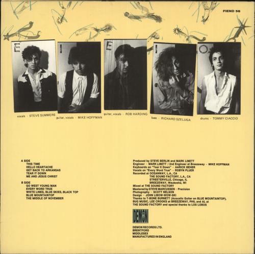 E-I-E-I-O Land Of Opportunity vinyl LP album (LP record) UK E-ILPLA573412