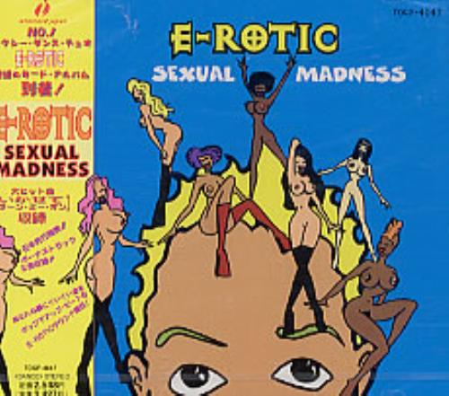 E-Rotic Sexual Madness CD album (CDLP) Japanese E-RCDSE238552