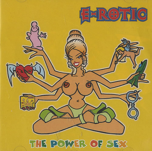 E-Rotic The Power Of Sex CD album (CDLP) German E-RCDTH67338