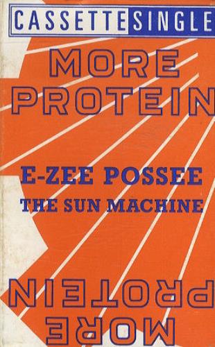 E-zee Possee The Sun Machine cassette single UK E-ZCSTH183414