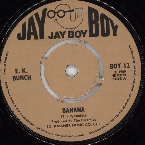 E. K. Bunch Banana 7" vinyl single (7 inch record / 45) UK ZW407BA720983