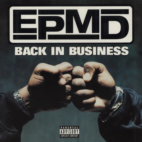 E.P.M.D. Back In Business 2-LP vinyl record set (Double LP Album) US EPD2LBA709204